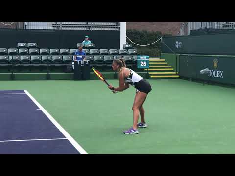 Panna Udvardy V, Indian Wells WTA Tennis