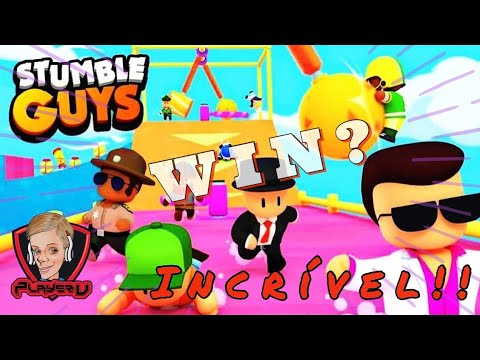 ⚠Joguei STUMBLE GUYS pela primeira vez!⚠ #playerv_yt