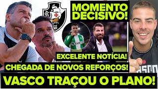 PLANO TRAÇADO PARA NOVOS REFORÇOS NO VASCO! MOMENTO DECISIVO PARA PEDRINHO! VENDA DO VASCÃO!