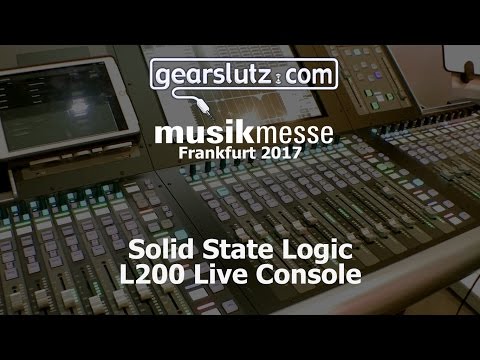 SSL L200 Live Console - Gearslutz @ Musikmesse 2017