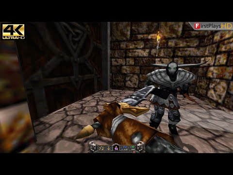 Hexen II (1997) - PC Gameplay 4k 2160p / Win 10