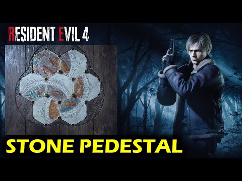 Stone Pedestal Puzzle: Chapter 4 - Hexagon Pieces | Resident Evil 4 Remake