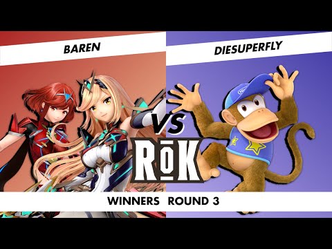 Revival of Kin #178 - Baren (Aegis) VS DieSuperFly (Diddy Kong) - Winners Round 3