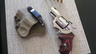 Ruger SP101 Wiley Clapp with Badger Boot Grips 5774 and Stealthgear ventcore AIWB