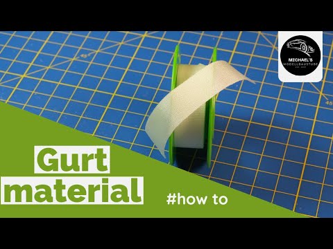 How you can easily make your own belt material - How To