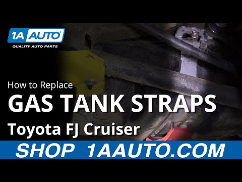 How to Replace Gas Tank Straps 07-14 Toyota FJ Cruiser