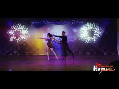 Vietnam Open Latin Championship 2017 - 1st Runner Up BACHATA: Hồng Phong & Diệu Ly (Vietnam)