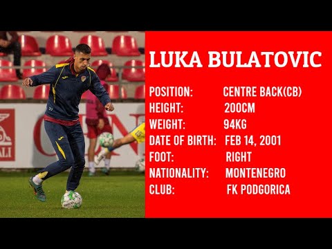 Luka Bulatovic - Football CV 2024/25