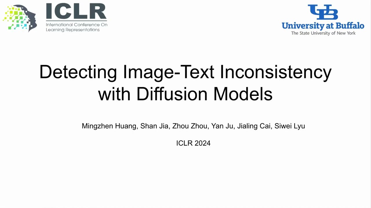Detecting Image-Text Inconsistency with Diffusion Models