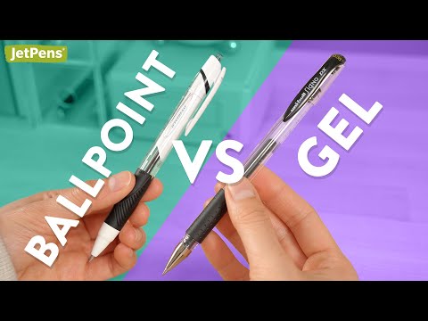 Which is BETTER? Ballpoint Vs Gel Pens 💥