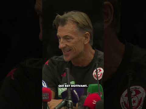 🇹🇳 Hervé Renard a tenu sa première conférence de presse en tant que sélectionneur de la #Tunisie !