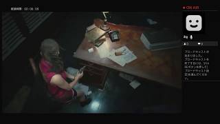 バイオハザードre2 生グダグダ配信