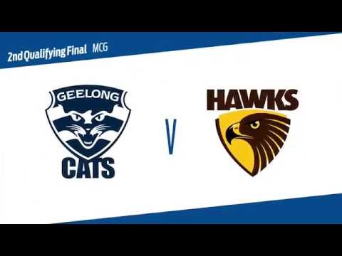 2016 AFL QF - Cats vs Hawks IN A THRILLER! (Highlights)