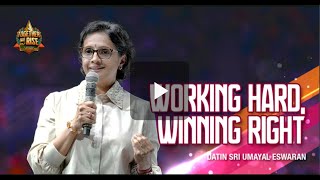 Download lagu Working Hard, Winning Right by Datin Sri Umayal Eswaran mp3 Download lagu Working Hard, Winning Right by Datin Sri Umayal Eswaran mp3