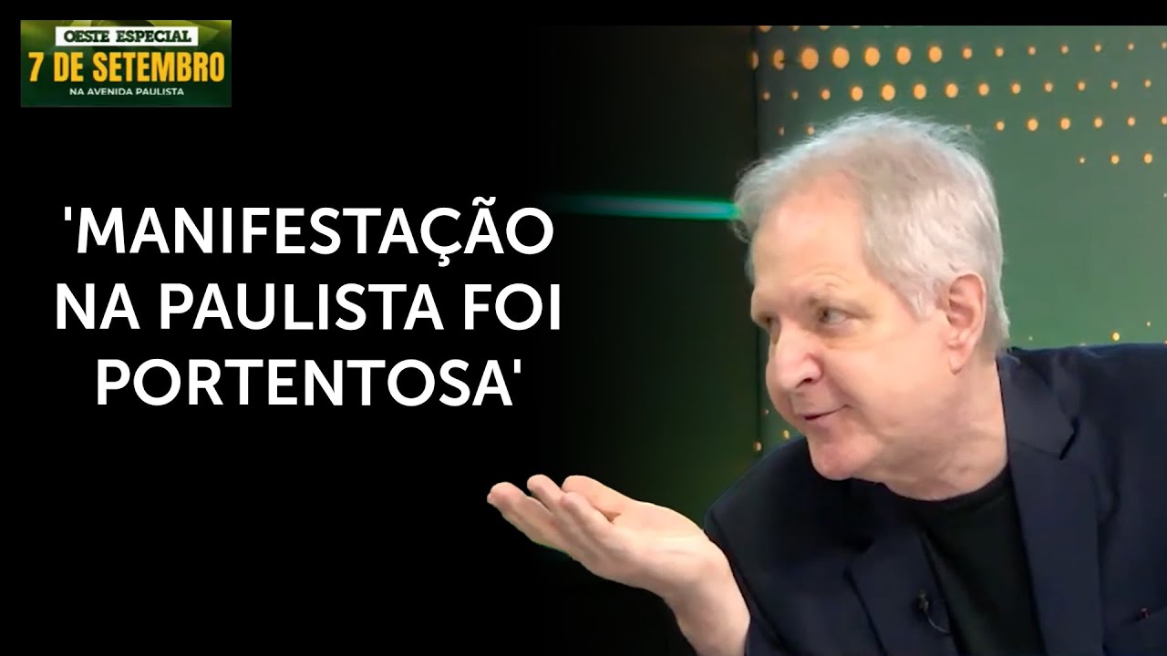 Augusto Nunes ironiza 7 de Setembro esvaziado de Lula: 'O povo perdeu o medo'