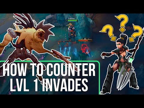 NEVER DIE TO INVADES! How Fiddlesticks Counters EARLY INVADERS