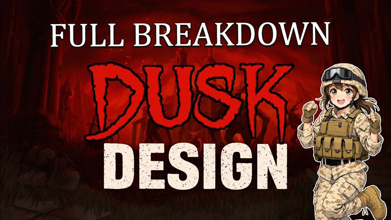 What I Learned From DUSK | A Complete FPS Design Breakdown
