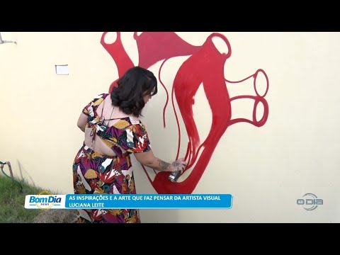 As inspirações e a arte que faz pensar da artista visual Luciana Leite 31 01 2023