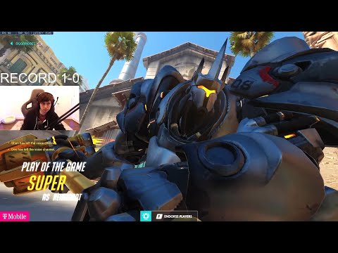 Super Insane Reinhardt gameplay - POTG! [ Overwatch Season 32 Top 500 ]