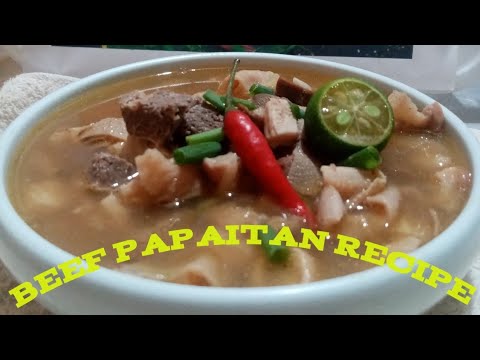 Beef Papaitan Recipe | Simple Recipe | Panglasang...