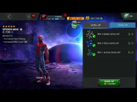 RANK UP SPIDER MAN STARK ENHANCED !!!!!!!!