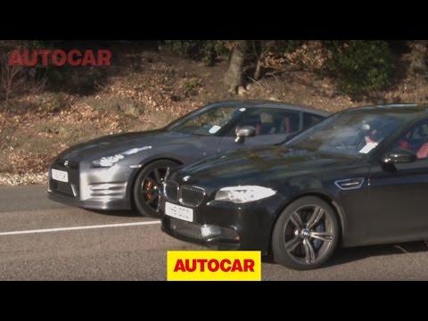BMW M5 vs Nissan GT-R - www.autocar.co.uk