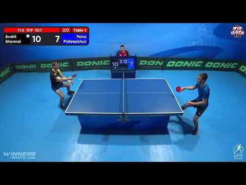 12:30 Andrii Shamrai 3-0 Petro Pidleteichuk West 1 WIN CUP 14.11.2022 | TABLE TENNIS WINCUP