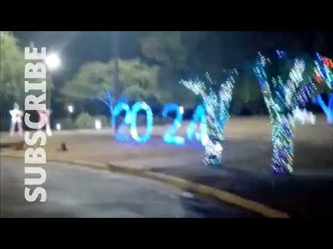 Calles de Valle de La Pascua Diciembre Nocturno 2023 Guárico Venezuela