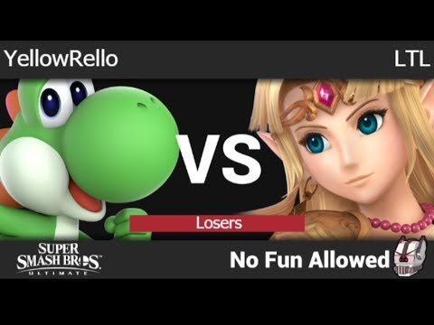 NFA 3 - YellowRello (Yoshi) vs LTL (Zelda) Losers - SSBU