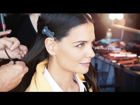 Katie Holmes: Behind the cover shoot