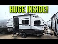 HUGE INSIDE! This RV is SO COOL!  Viking 14 R Saga