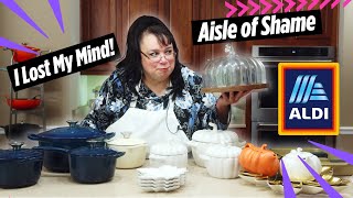 I Lost My Mind in the Aldi Finds "Aisle of Shame" 🍁Fall Edition!
