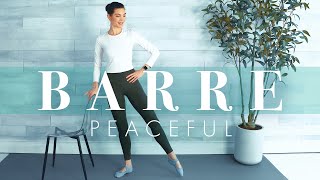 Total Body Barre Workout // No Equipment Muscle Toning Exercises