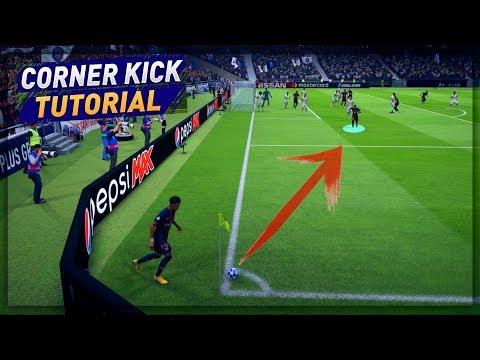 FIFA 19 CORNER KICK TUTORIAL (HOW TO SCORE EASY GOALS)