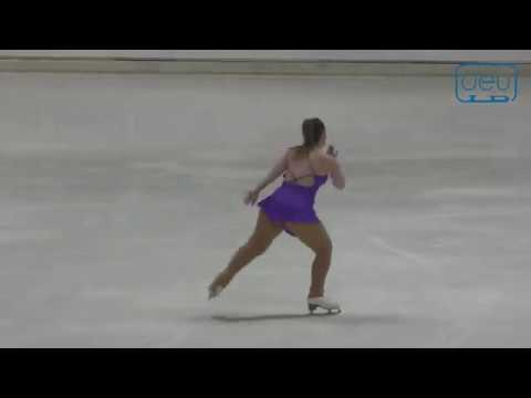 Mara Roccaforte. Oberstdorf 2019. Silver Ladies I Artistic. 9 place