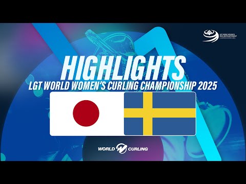 Japan v Sweden  - LGT World Women's Curling Championship 2025 – Highlights