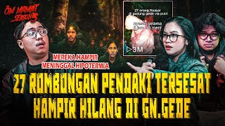Download lagu TEREKAM KAMERA! PENDAKI MAHASISWA INI HAMPIR MENINGGAL TERSESAT SMP HIPOTERMIA DI GN. GEDE #OMMAMAT mp3