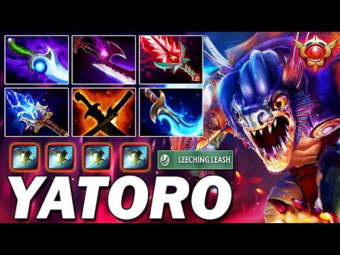 Yatoro - Grand Master Tier Slark an Elusive Carry | Dota 2 IMMORTAL RANK!