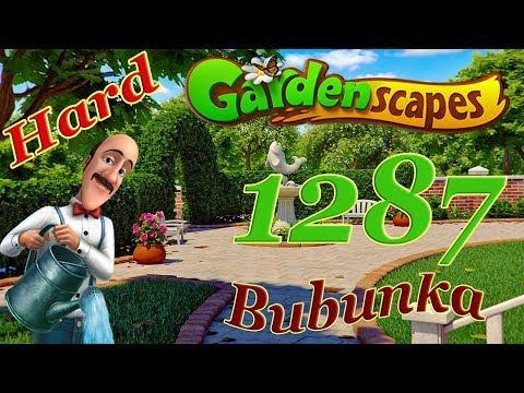 GardenScapes level 1287 Hard