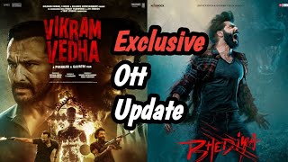 Vikram Vedha Ott Release Update | Bhediya Ott Release Update | Jio Cinema, Voot Select, Netflix |