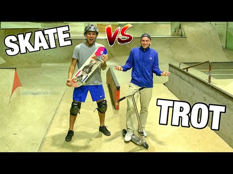 ON ÉCHANGE NOS SPORTS ! #4 (TROTTINETTE VS SKATE) Ft @JosephGarbaccio