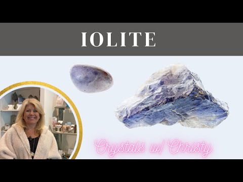 Iolite - Crystals With Christy