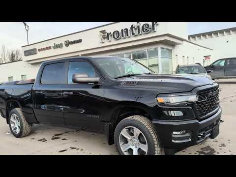2026 Ram 1500 in Black for sale at Frontier Chrysler Dodge Jeep Ram Fiat Ltd. in Smithers, BC