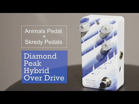 Animals Pedal Diamond Peak Hybrid Overdrive Pedal Designed by Skreddy Pedals image 3