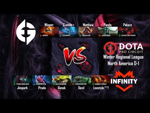 EVIL GENIUSES VS INFINITY | DOTA PRO CIRCUIT (DPC)