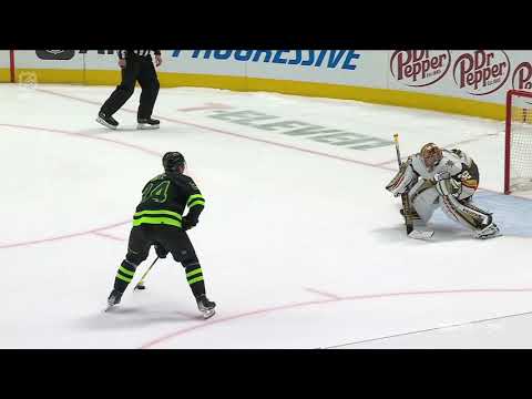 Roope Hintz shootout winner vs Vegas
