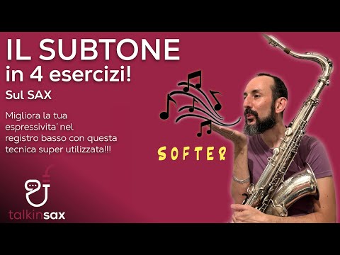 SAX: The Subtone in 4 Exercises! PDF