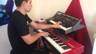 Jamiroquai - Destitute Illusions - Synths (moog and nord stage 2)