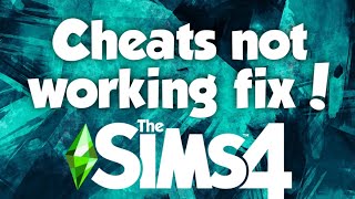Sims 4 Cheats Not Working? Here