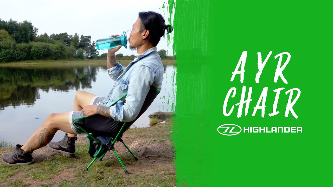 Стілець розкладний Highlander Ayr Chair Green/Grey (FUR103-G.G)